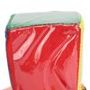 2pcs DIY Education Playing Game Dice with Clear Pocket Early Learning Soft Foam Dice for Teaching with Storage Bag