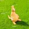 Mini Kangaroo Platypus Figurine Cartoon Animals Micro Landscape Dollhouse Model Car Interior Ornament Home Desktop Decoration