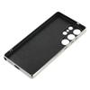 For Samsung Galaxy S23 Ultra Case Electroplated Epoxy Metal Decor TPU + Acrylic Phone Cover Precise Cutouts