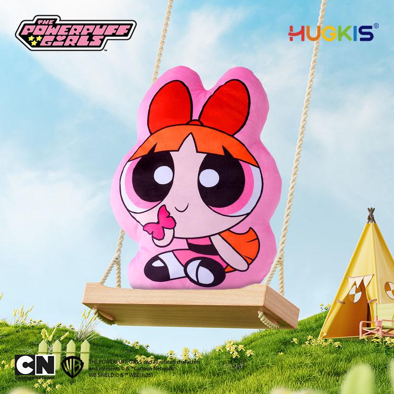 Powerpuff Girls Plush Pillow: Cartoon Sofa Cushion & Home Decor Doll Toy