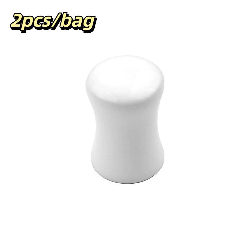 

2pcs/bag White Ceramic Round Cabinet Knobs Round Shape Furniture Hardware Home Decoration белый