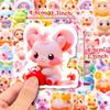 50 Cute Pink Animal Stickers New Products Cartoon Cartoon 3D Avatar Graffiti Stickers DIY Suitcase Stickers