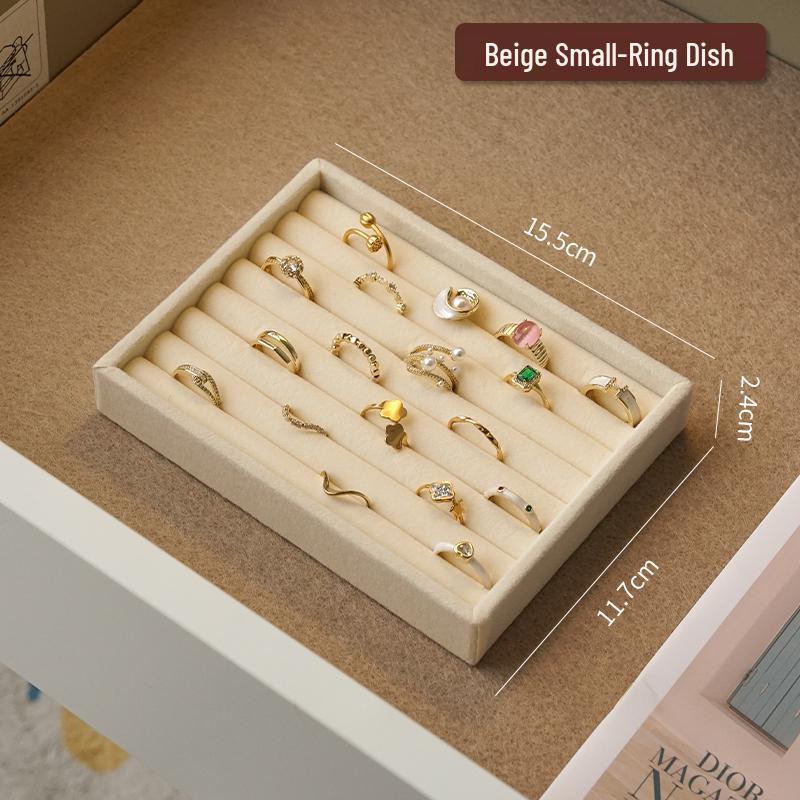 Jewelry Organizer Divider Tray with Grids for Drawer Storage