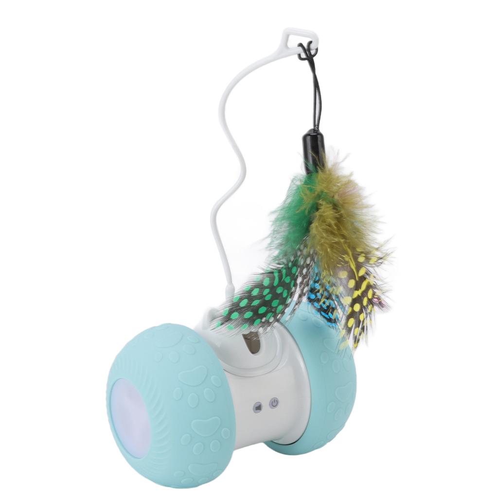 Interaktives Katzenspielzeug Elektrischer Quietschender Rollball USB Wiederaufladbar Intelligentes Automatisches Kätzchenspielzeug