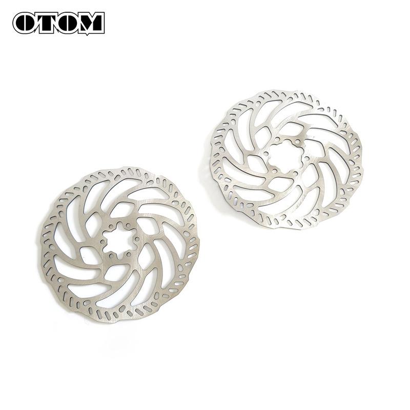 OTOM 203mm 2mm 6 Hole Motorcycle Brake Disc Rotor Front Rear Brake Plates For Surron Light Bee Electric Off-road Dirt Bike Parts