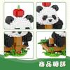 IMPLAY TOYS Panda-Bausteine, 1006 Teile (6761)