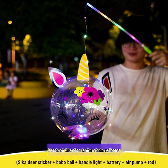 Cartoon Luminous Balloons with Lights - Popular Night Light for Kids