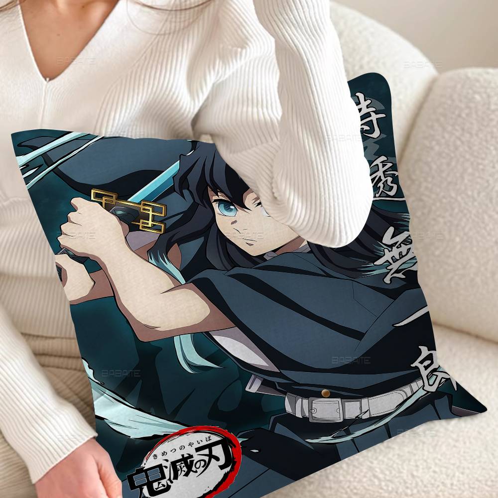 

Tokitou Muichirou Anime Personalized Picture Text Home Decorative Pillows Household Gifts 45x45cm 26x26Inch