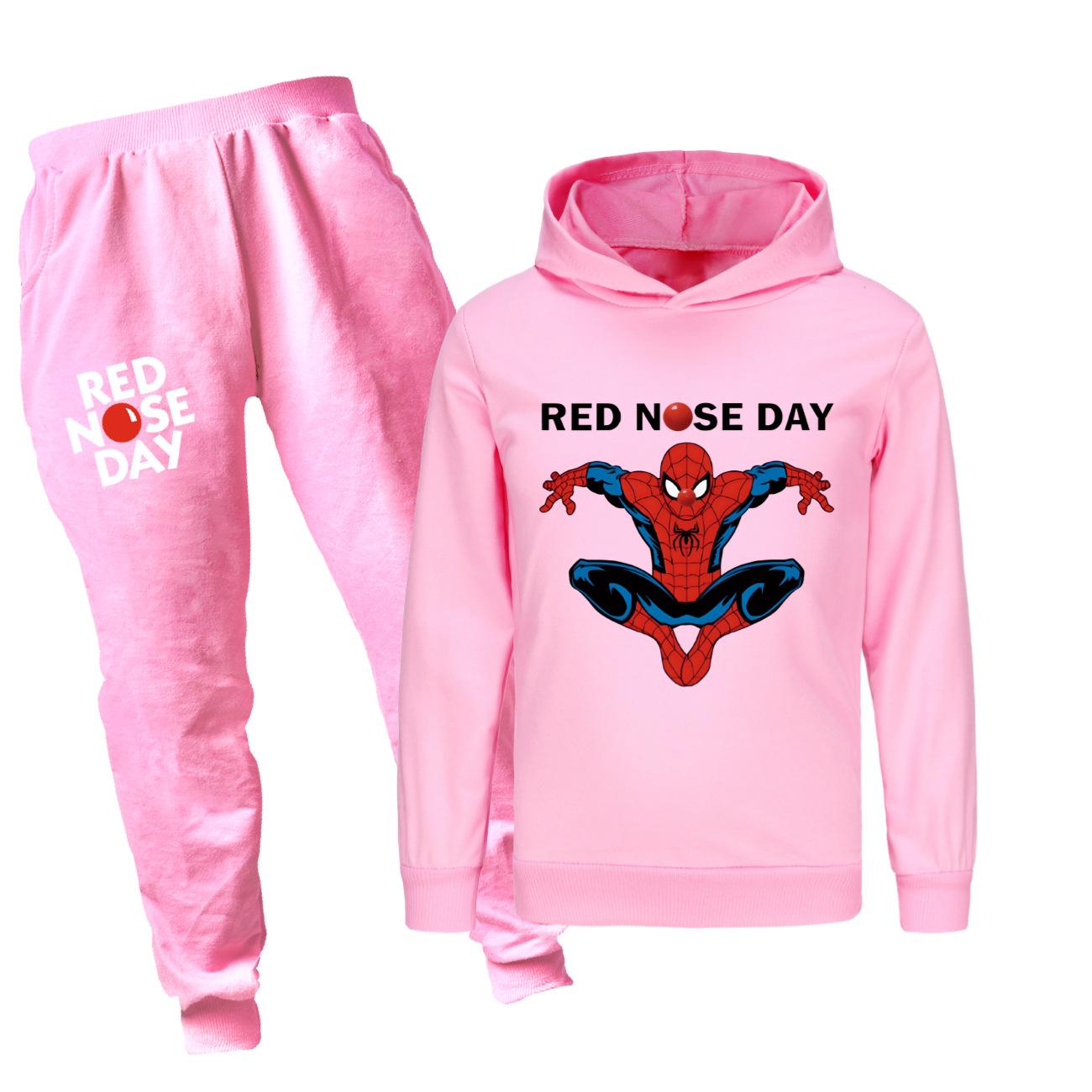 Children s Suit Fashion Printed Sweatshirt Casual Loose Clothing Sets Boys 160cm