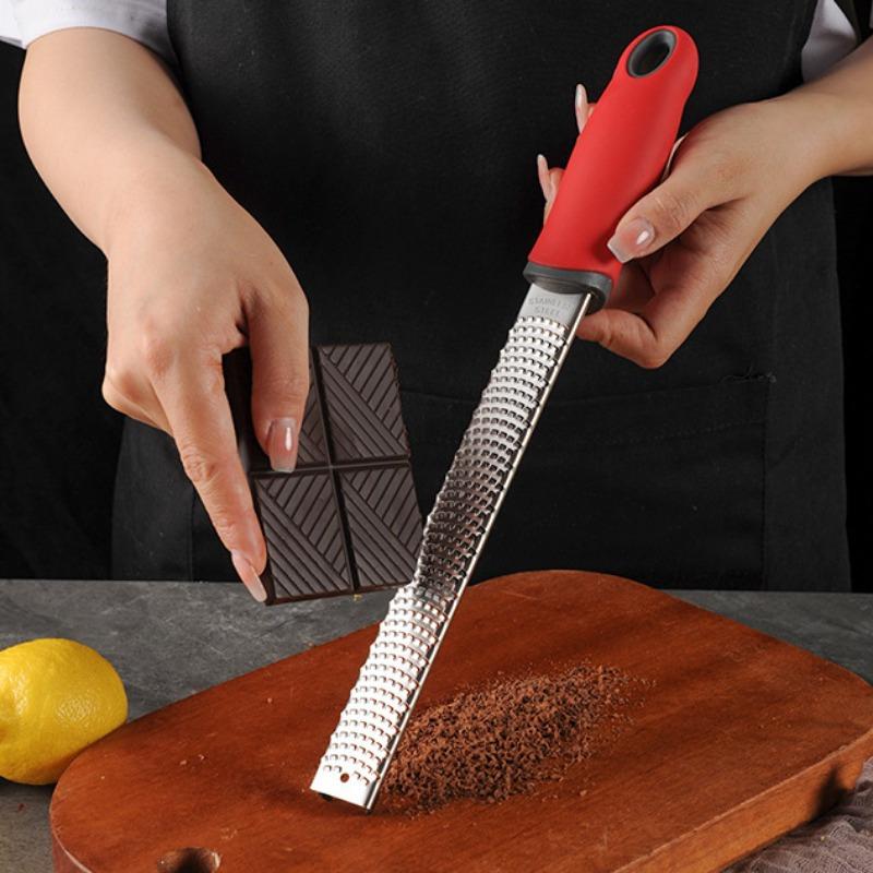 

Stainless Steel Fruit Cheese Planer Chocolate Lemon Peel Cheese Shavings Planer Shredder Kitchen Tool чорний