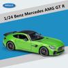 Welly 1/24 Mercedes Benz AMG GT R Alloy Sports Car Model Diecast Metal Racing Car Vehicles Model Simulation Collection Kids Gift
