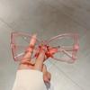 Oversize Vintage Glasses Frames Women Fashion Brand Design Butterfly Shape Eyeglasses Trendy New Non-prescription Eyewear