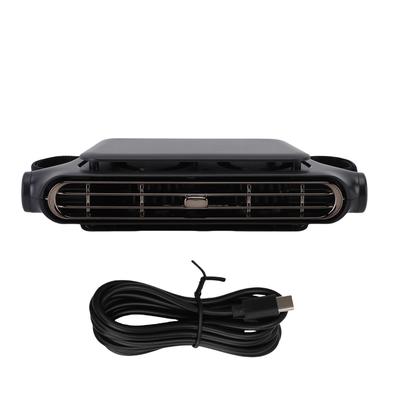 Car Mounted Seat Back Cooling Fan Bladeless Portable Vehicle Fan 3 Speed Car Seat Cooling Fan 3000mah Battery Powered