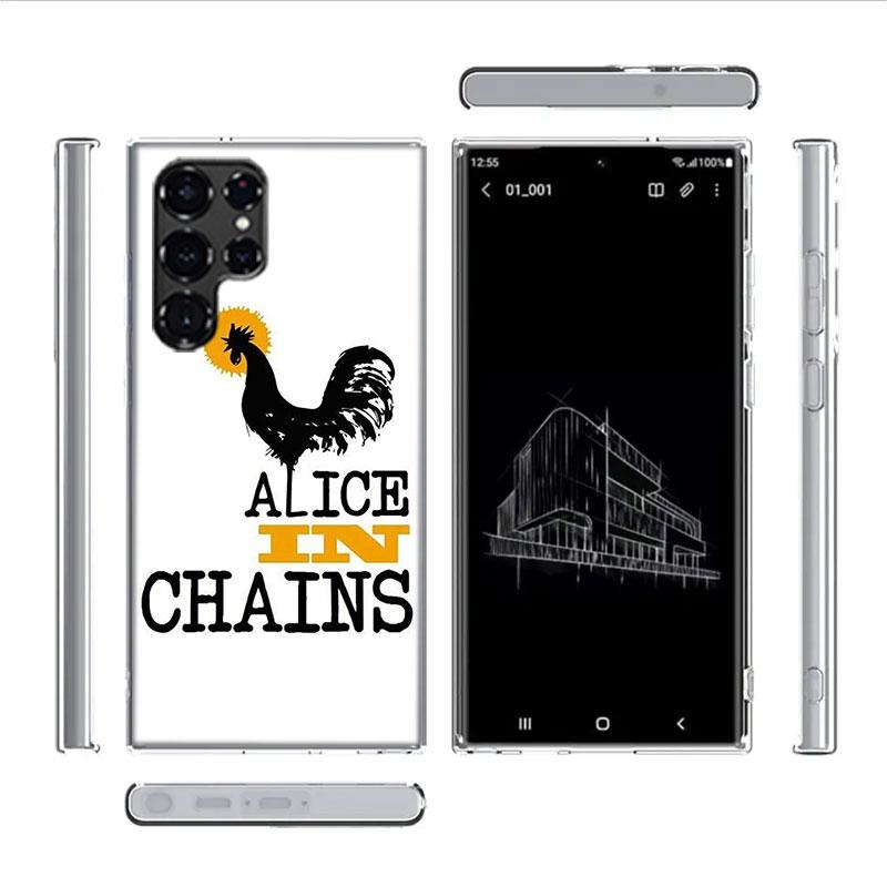 Rock Band Alice In Chains Cases Phone Case for Samsung Galaxy S26 Ultra S25 Edge S24 S23 FE S21 Plus S20 S22 S10 Cover TPU Capa