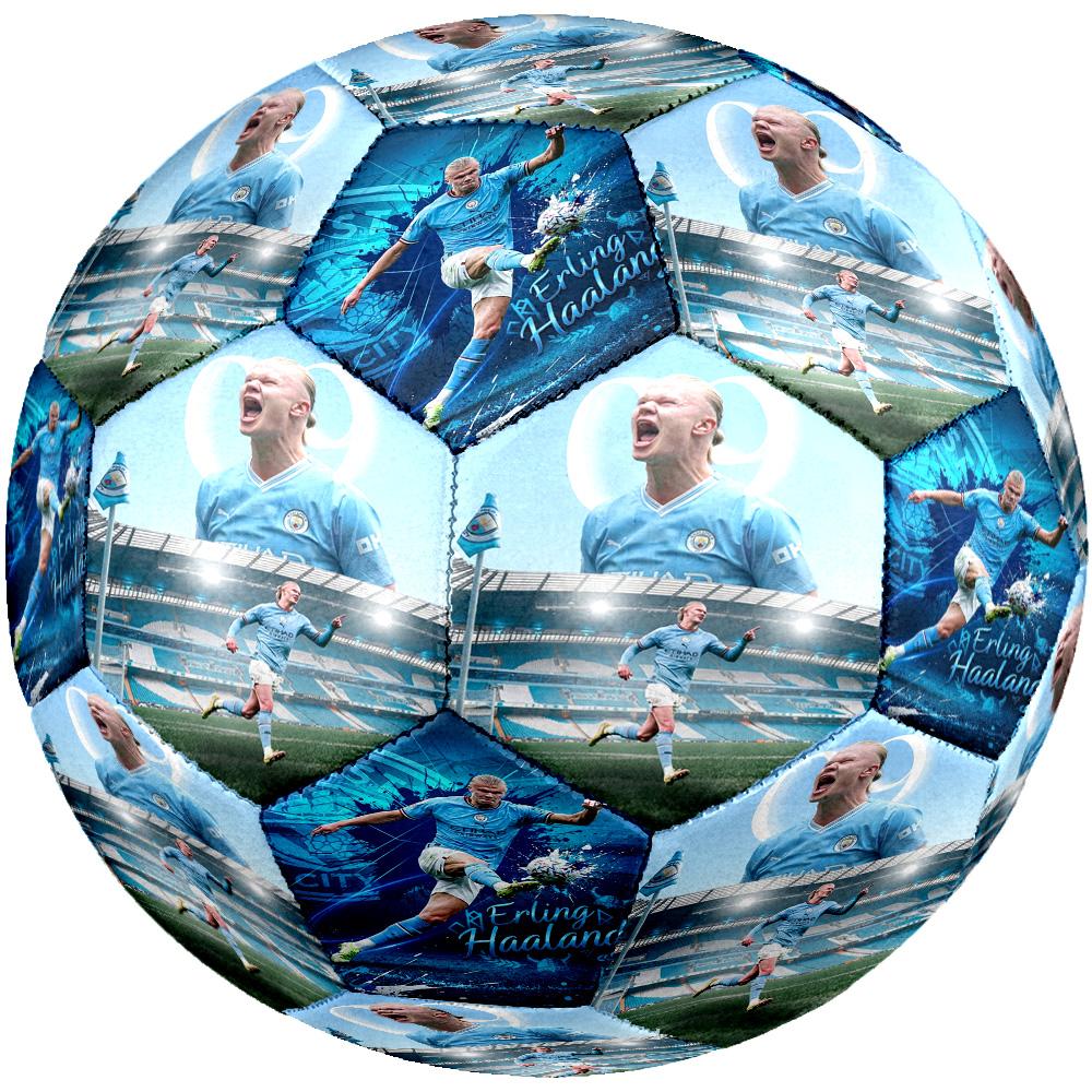 Haaland Football Celebration Size 5 Football Machinestitched Indooroutdoor Universal Football For Football Accessories