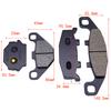 1 Set Motorcycle Front and Rear Brake Pads for KAWASAKI ZR250 Balius 1991-1995 ZZR 250 ZZR250 EX250 1990-2001 Brake Disks