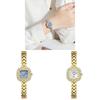 Sunflower Womens Fashion Watch With Quartz Movement Rhinestone Decor For Elegant Ladies