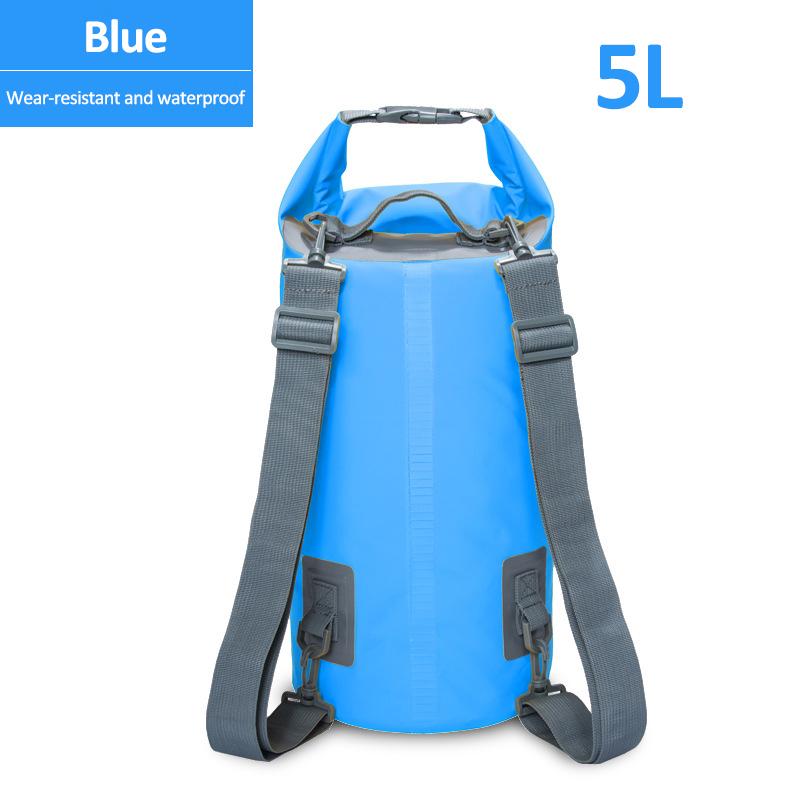 Outdoor Sport PVC Wasserdichter Aufbewahrungs-Trockensack für Kanu Kajak Rafting Schwimmen Reise-Kit Sack Rucksack