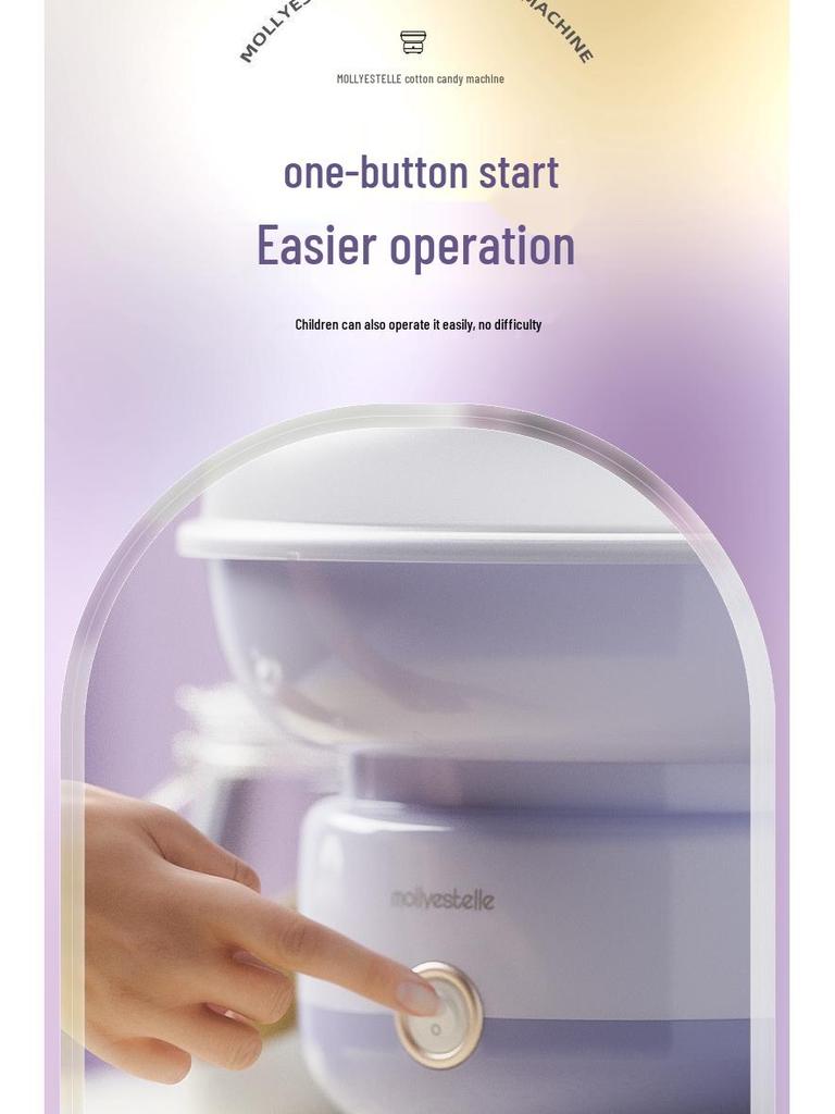 Fully Automatic Cotton Candy Machine for Kids