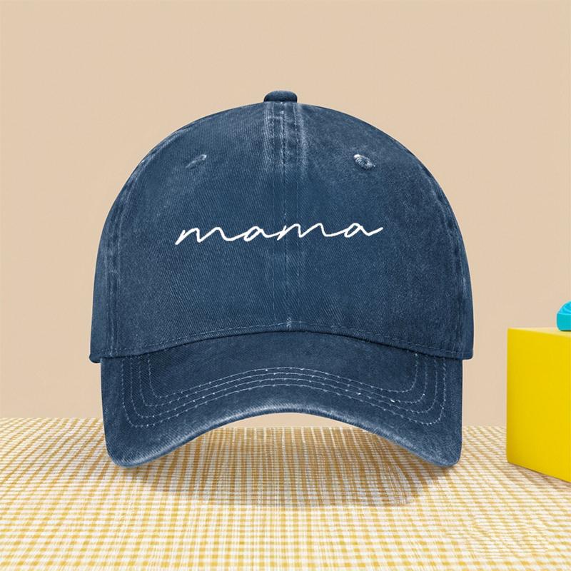 Trendy Printed Mama Baseball Cap for Unisex And Women Suitable for Outdoor Casual Wear