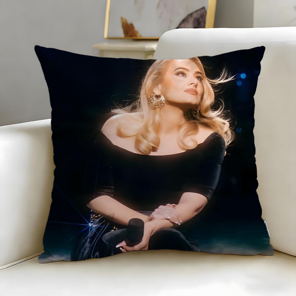 Klassisk sångerska Adele Kuddfodral Mjukt & Lätt att Tvätta Örngott – Mångsidigt för Soffa, Säng, Resa och Kontor