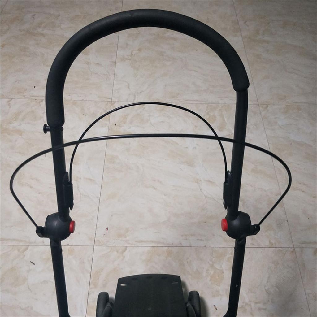 2 ks/sada Kovový podpůrný rám pro kočárky Babyzen Yoyo Yoya Babytime Vovo Železný Dětský kočárek Horní kryt Držák Stojan