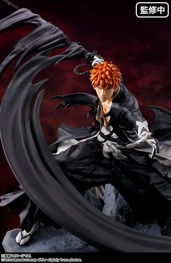 TAMASHII NATIONS TAMASHII NATIONS Figuarts ZERO BLEACH Miléniová krvavá válka Slepice Ichigo Kurosaki Tisícletá krev 220 mm Malovaná Kompletní figurka