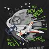 STAR WARS Unisexové tričko pro dospělé Pew Pew X-Wing