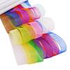 (50 Yards/roll) 12mm Organza Ribbons Wholesale Gift Wrapping Decoration Christmas Ribbons