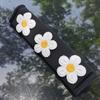 1pc Flower Shoulder Pad Car Seat Belt Small Interior Decoration Protection Cartoon Creative Insurance Cover Car Accessories
