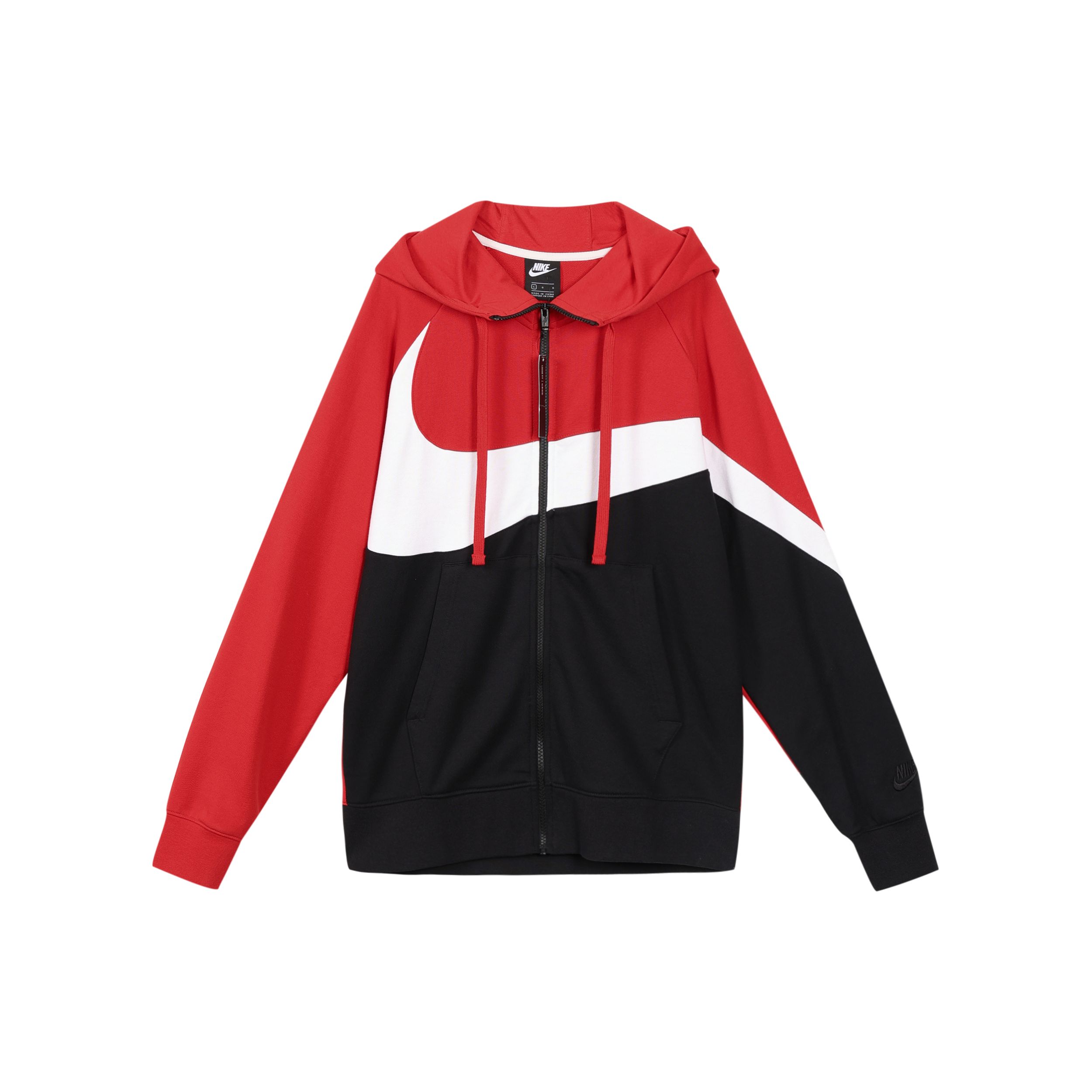Nike Men s Sportswear Big Swoosh Full-Zip Hoodie University Red AR3085-657 XXL