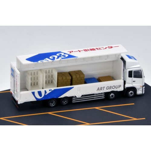 The Truck Collection Truck Collection Logistics Site Wing Van Set C Art Moving Center Diorama Supplies