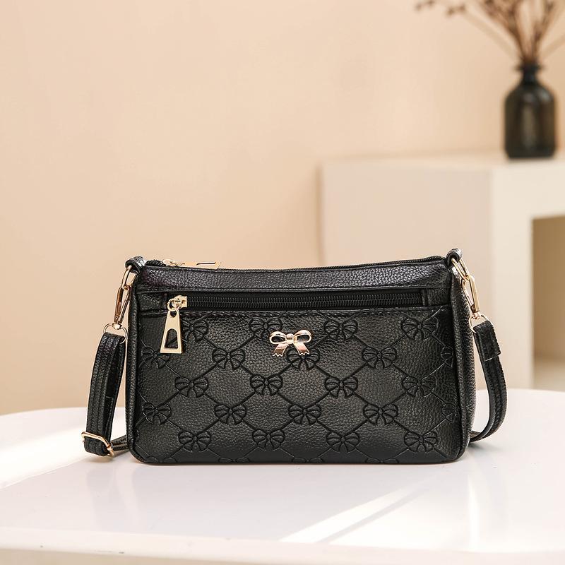 Yogodlns модные женские сумки через плечо из искусственной кожи большая вместительная сумка для телефона сумка для покупок для мамы сумка-мессенджер клатч 23814cm чёрный 1386₽