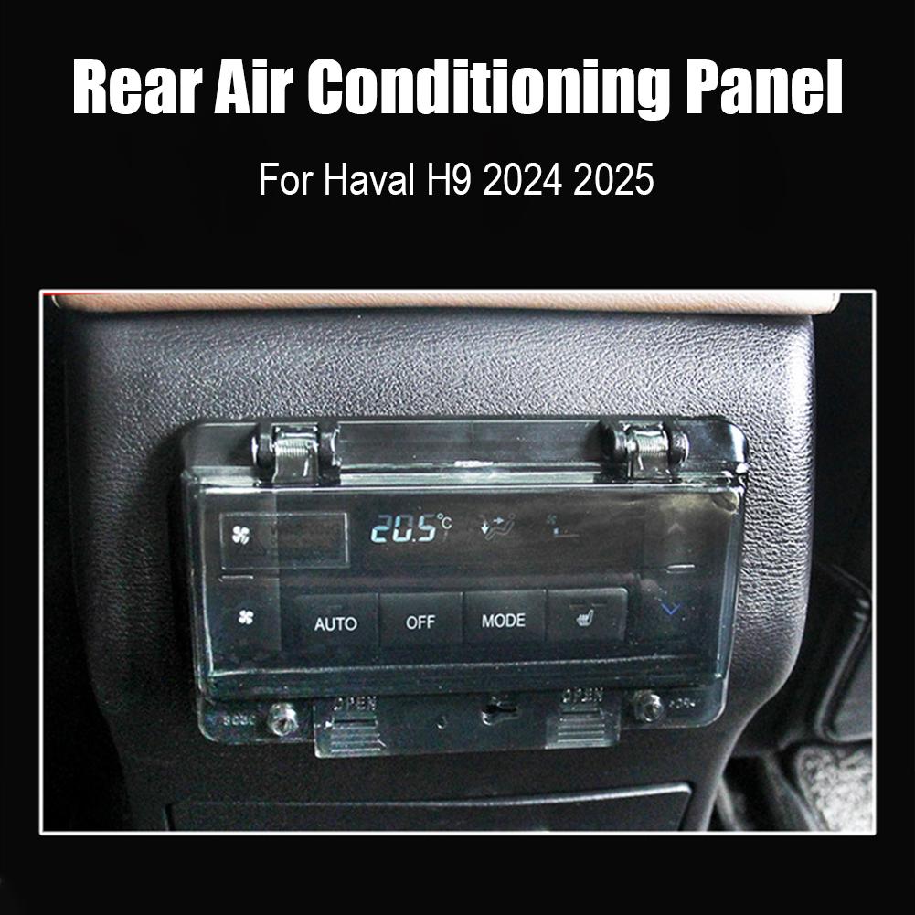 For GMW H9 Car Rear Air Conditioning Panel Anti Kick Protection Conditioning Cover Air Accessories N5E2