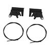 Premium Rotary Latch Cables for Truck Cap Rear Door Durable Repair Accessories Set for Leer 100XR 100XL