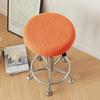 Round Stool Cover Bar Yard Swivel Chair Universal Cloth Seat Cover All-inclusive Chair Bench Round Universal Small Seat Cushion