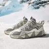 Anta Afterwave 1.0 Fleece Thick Warm Wear-Resistant Mid-Top Sneakers Men Sneakers White Gray 912448916-3