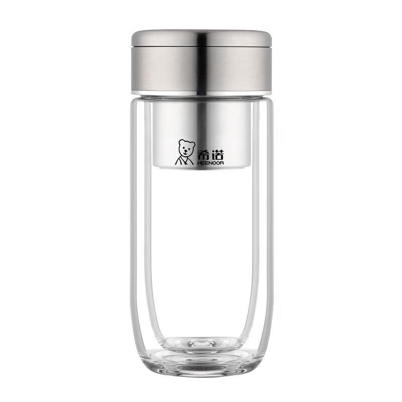 Xinuo Double-Layer Tea Separation Glass Cup