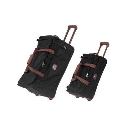 LOT 2 BLACK SOUFFLOT ROUILLED BAG