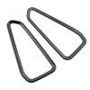 For Volkswagen VW ID3 ID.3 2020-2026 LHD AC Vent Trim Front Air Conditioning Outlet Frame Sticker Styling Interior Accessories