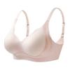 Semi-fixed cup, no steel ring, women's secondary breasts, anti-sagging sports bra, breathable and skin-friendly