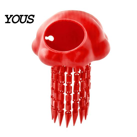 Floating Jellyfish Ornament Aquarium Hide, 3D Printed Fish Tank Reduce Aggression in Hideout, Decorative Shelter Cave for Pleco Shrimp Betta