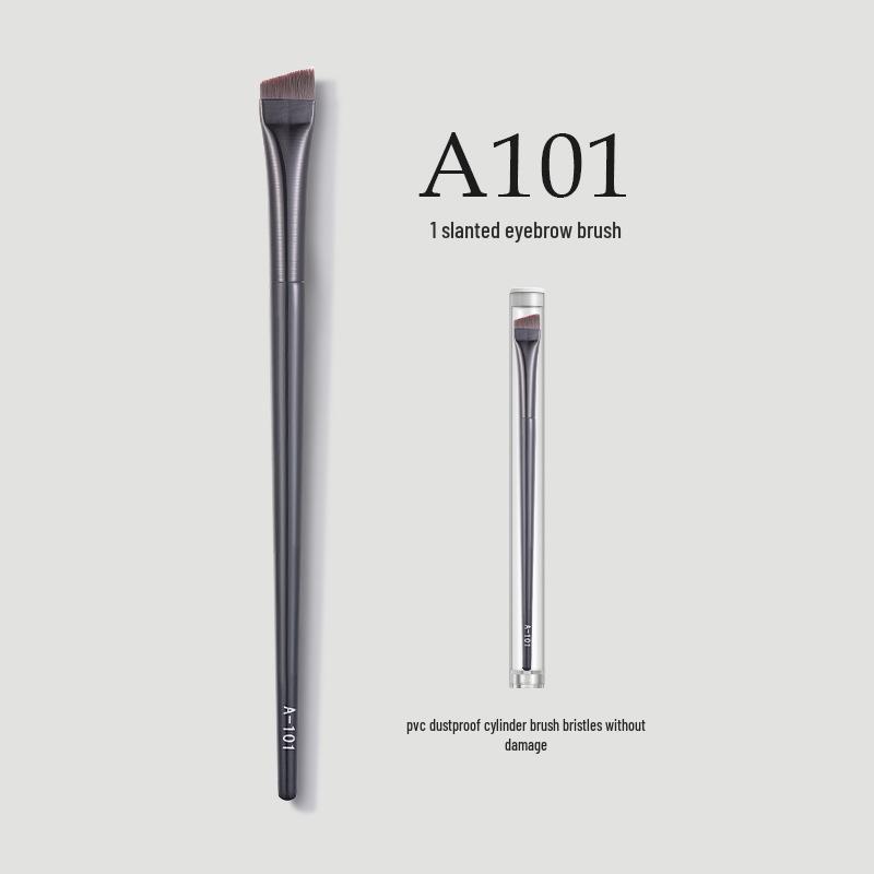 270 Ultra-Thin Angled Concealer & Eyebrow Brush - Ideal for Eyeliner, Under-Eye, and Foundation Application - Makeup Brush M08