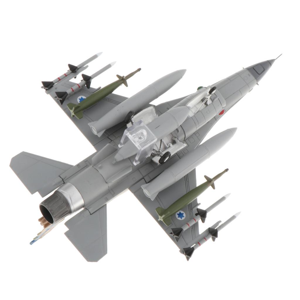 1//72 Scale Israeli Air Force Fighter F-16I Plane Model Diecast Aircraft w// Stand