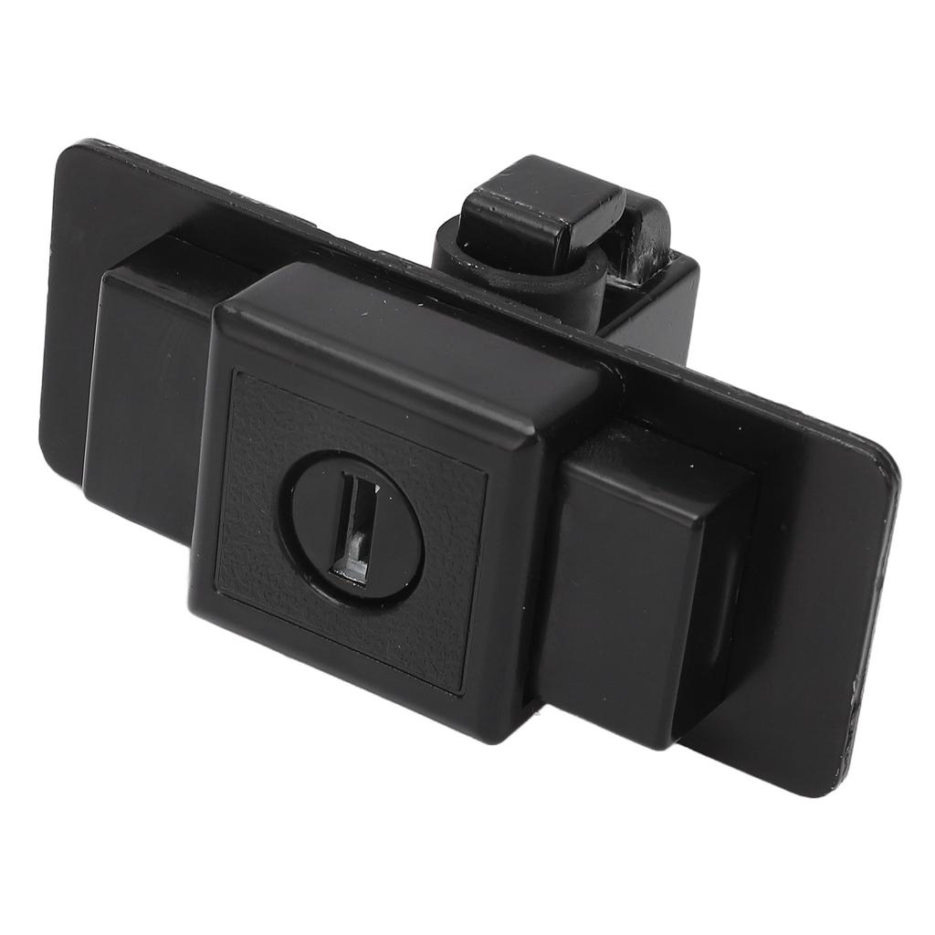 Glove Box Lock MB846665 Instrument Toolbox Lock Cylinder Assembly with 2 Keys Replacement for Mitsubishi Montero