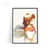 Haibane Beauty Anime Printmaking Art Poster japonez Comic Oil Painting Modern Cartoon Wall Decal