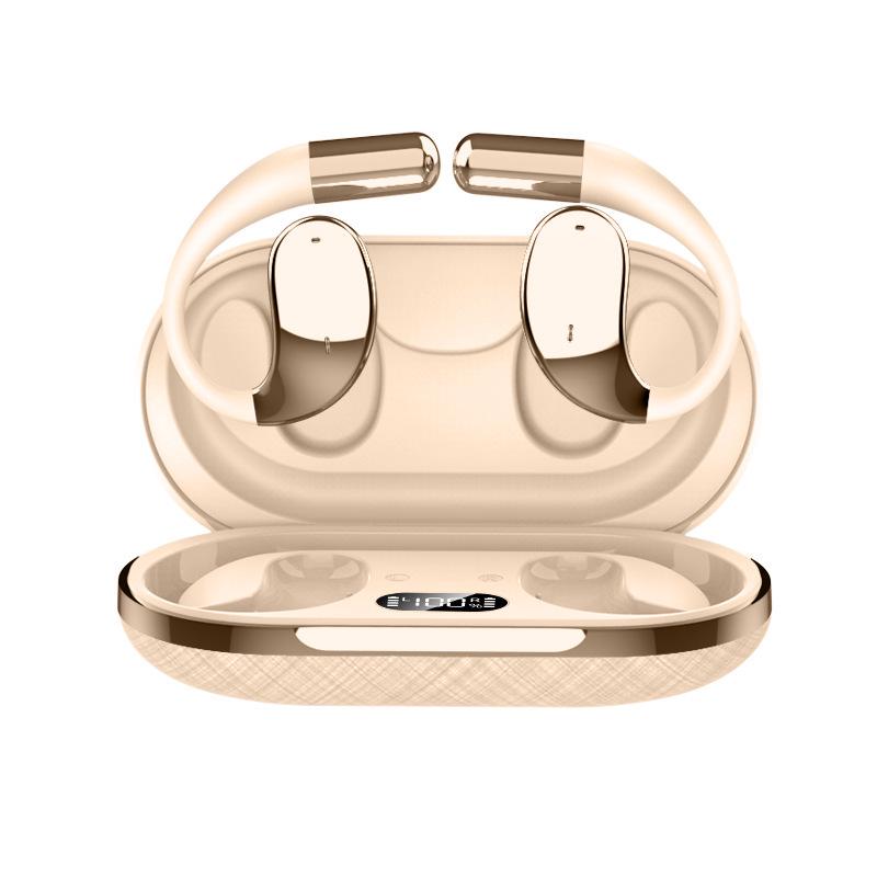 BH32 Wireless Dual-Ear Sports TWS Earphones with AI Translation and Touch Control, Bluetooth 5.4, Digital Display