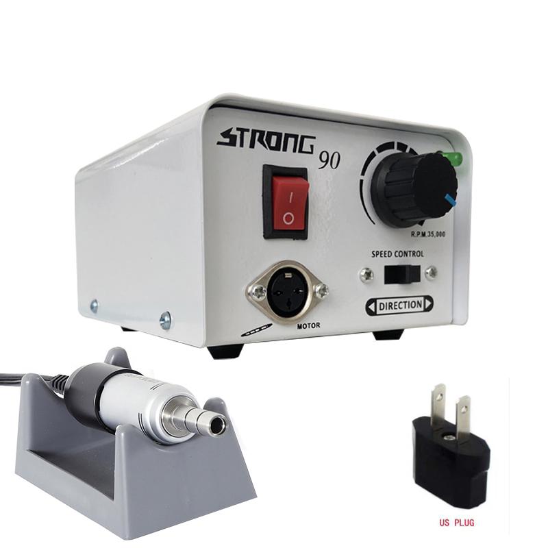 

Lad Equipment Dental Micro-motor 35000rpm 90 Strong Dental Electric Micromotor 110V US plug