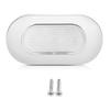 12V Branco LED Marinha Yacht Boat Aço Inoxidável Cortesia Luz Escada Deck Uso