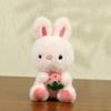 Cute Fruit Rabbit Plush Toy Keychain For Bag Decor And Collectors